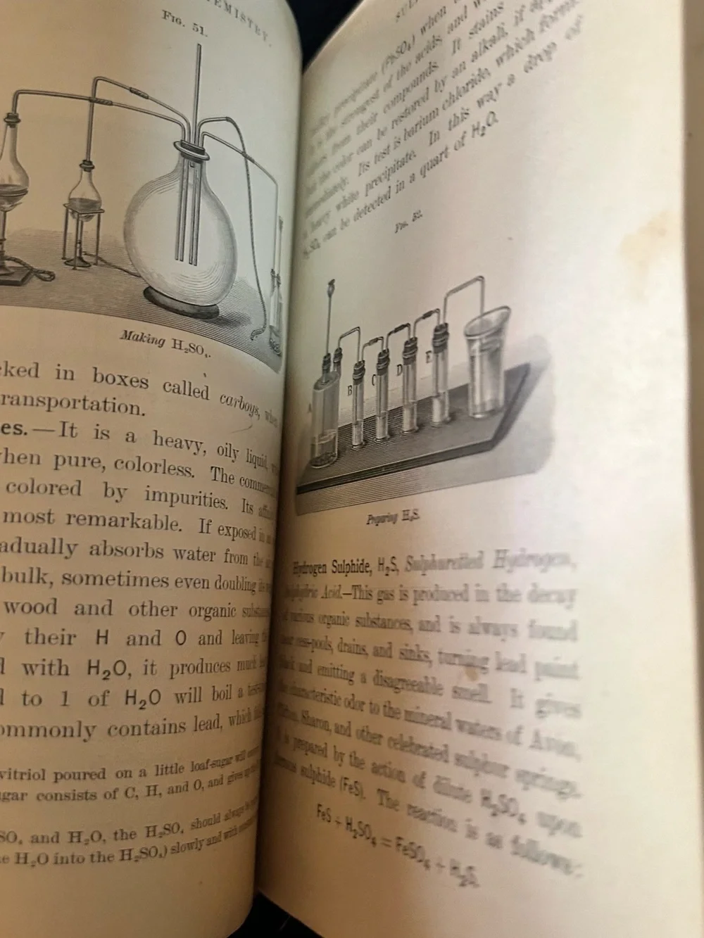 1887 Steele’s Popular Chemistry J Dorman Steele Antique Science Book A.S Barnes